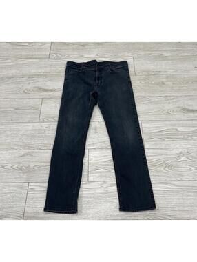 Mac Jeans Men's Dirty Wash Dark Gray Blue Jeans SIZE 35X31 $295